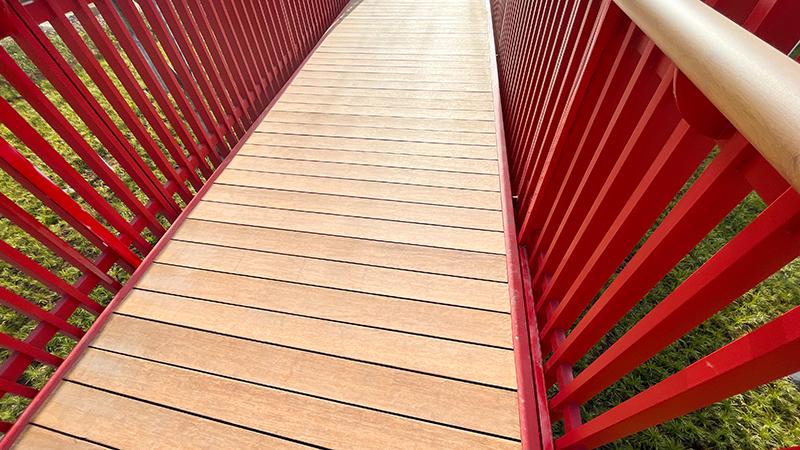 林梢棧道之戶外竹木地板 林梢棧道之戶外竹木地板