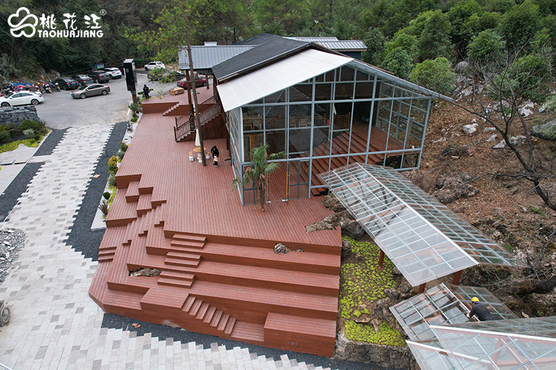 安化青云洞景區(qū)竹木平臺 安化青云洞景區(qū)竹木平臺