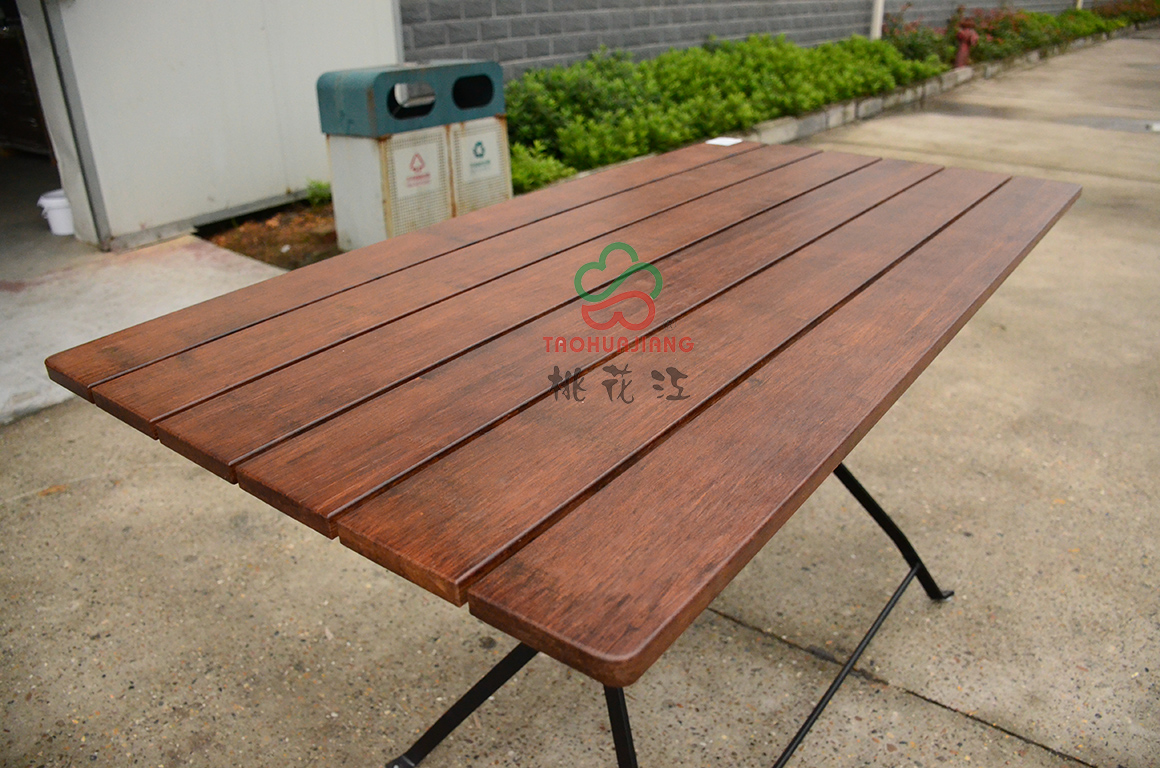 戶(hù)外休閑重竹桌子